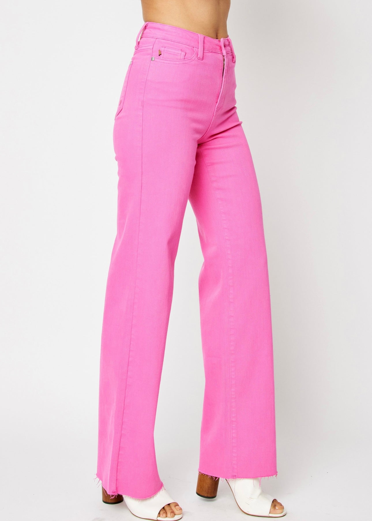 Judy Blue Hot Pink 90's Jeans