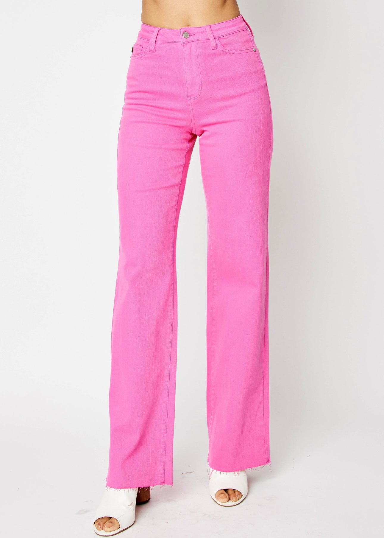 Judy Blue Hot Pink 90's Jeans